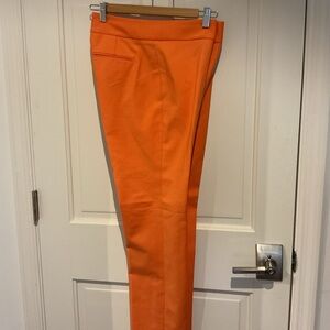 ANTONIO MELANI Vibrant Orange Tailored Pants